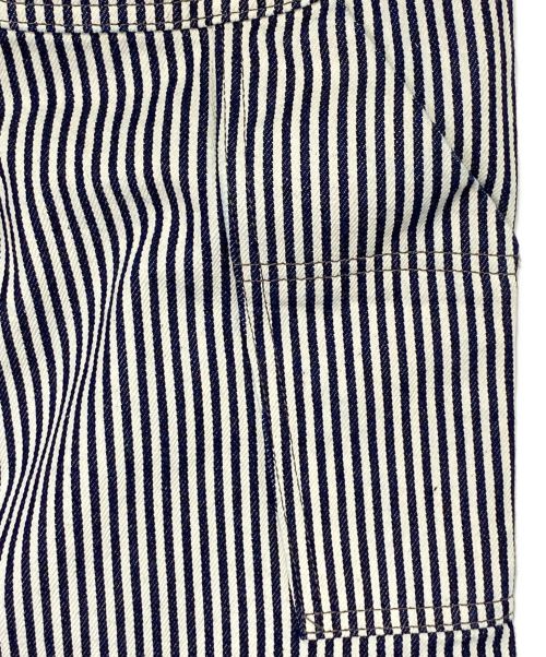 HUMAN MADE（ヒューマンメイド）HUMAN MADE (ヒューマンメイド) HICKORY PAINTER PANTS ネイビー サイズ:Sの古着・服飾アイテム