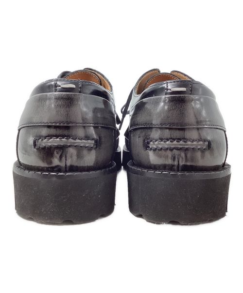 Maison Margiela（メゾンマルジェラ）Maison Margiela (メゾンマルジェラ) FUSION再構築ローファー/モカシン ブラック サイズ:40の古着・服飾アイテム