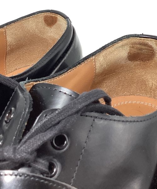Maison Margiela（メゾンマルジェラ）Maison Margiela (メゾンマルジェラ) FUSION再構築ローファー/モカシン ブラック サイズ:40の古着・服飾アイテム