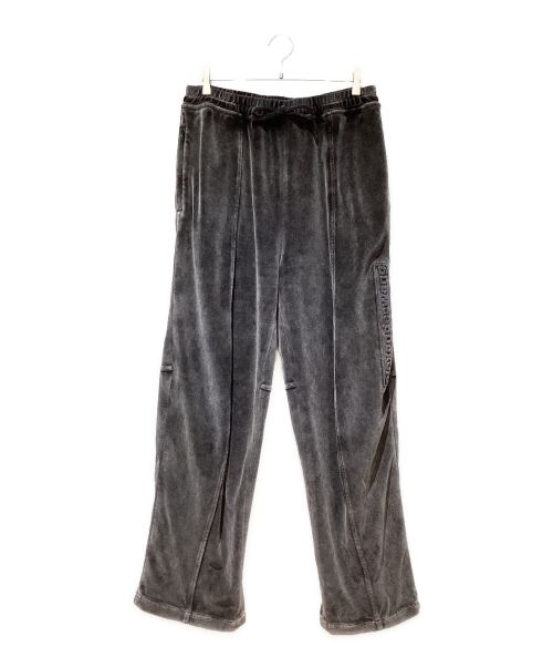 ALEXANDER WANG（アレキサンダー・ワン）ALEXANDER WANG (アレキサンダーワン) ベロアトラックパンツ ブラック サイズ:Ⅿの古着・服飾アイテム