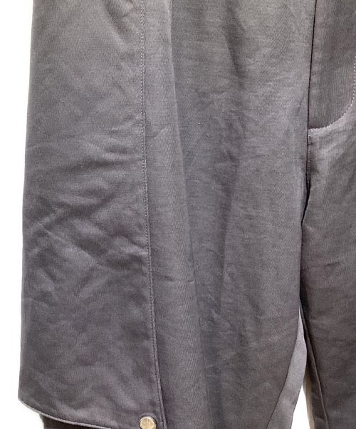 J.L-A.L（ジェイラル）J.L-A.L (ジェイラル) コットンジャージーデザインワイドパンツ グレー サイズ:Mの古着・服飾アイテム
