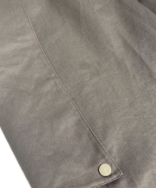 J.L-A.L（ジェイラル）J.L-A.L (ジェイラル) コットンジャージーデザインワイドパンツ グレー サイズ:Mの古着・服飾アイテム