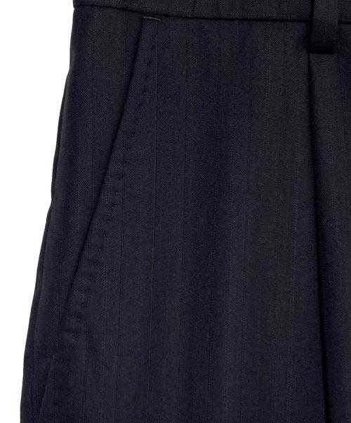 WACKO MARIA（ワコマリア）WACKO MARIA (ワコマリア) DORMEUIL (ドーメル) スラックス ネイビー サイズ:Lの古着・服飾アイテム