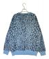 WACKO MARIA (ワコマリア) LEOPARD MOHAIR CARDIGAN ブルー サイズ:XL：45000円
