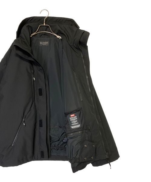 BALENCIAGA（バレンシアガ）BALENCIAGA (バレンシアガ) 3b Sports Icon Ski Parka ブラック サイズ:46の古着・服飾アイテム