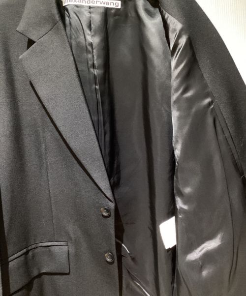 ALEXANDER WANG（アレキサンダー・ワン）ALEXANDER WANG (アレキサンダーワン) オーバーサイズテーラードジャケット ブラック サイズ:Mの古着・服飾アイテム