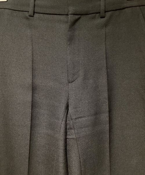 ALEXANDER WANG（アレキサンダー・ワン）ALEXANDER WANG (アレキサンダーワン) ワイドスラックス ブラック サイズ:31の古着・服飾アイテム