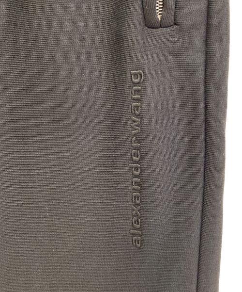 ALEXANDER WANG（アレキサンダー・ワン）ALEXANDER WANG (アレキサンダーワン) ロゴスウェットパンツ ブラック サイズ:Mの古着・服飾アイテム