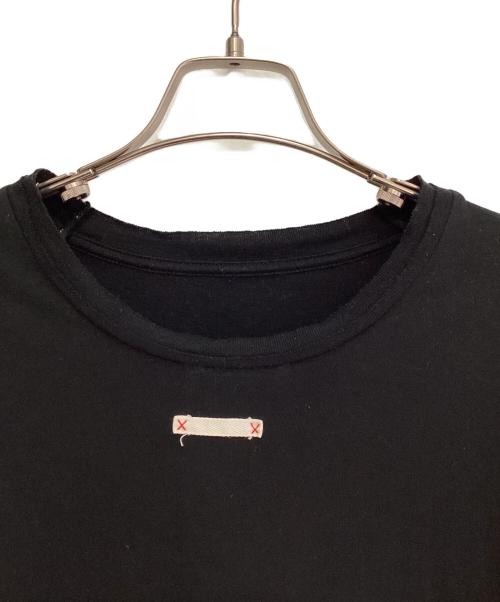 Maison Margiela（メゾンマルジェラ）Maison Margiela (メゾンマルジェラ) フロントパッチTシャツ ブラック サイズ:Mの古着・服飾アイテム