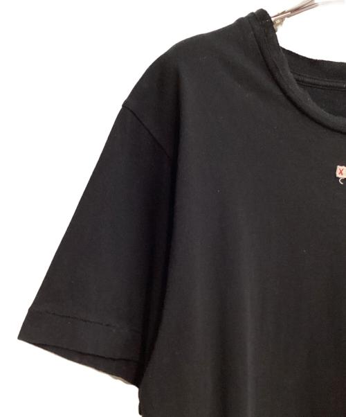 Maison Margiela（メゾンマルジェラ）Maison Margiela (メゾンマルジェラ) フロントパッチTシャツ ブラック サイズ:Mの古着・服飾アイテム