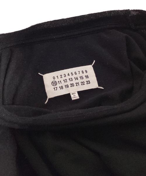 Maison Margiela（メゾンマルジェラ）Maison Margiela (メゾンマルジェラ) フロントパッチTシャツ ブラック サイズ:Mの古着・服飾アイテム