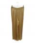 forte forte (フォルテ・フォルテ) サテンワイドパンツ ベージュ サイズ:Free：7000円