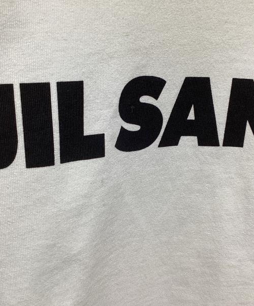JIL SANDER（ジルサンダー）JIL SANDER (ジルサンダー) フロントロゴＴシャツ ホワイト サイズ:Mの古着・服飾アイテム