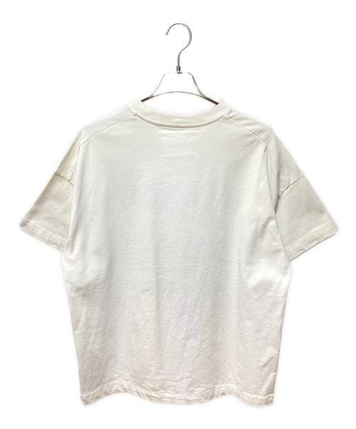 JIL SANDER（ジルサンダー）JIL SANDER (ジルサンダー) フロントロゴＴシャツ ホワイト サイズ:Mの古着・服飾アイテム