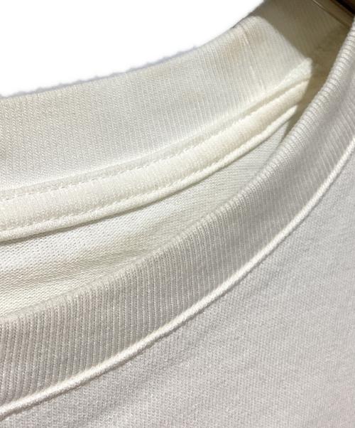 JIL SANDER（ジルサンダー）JIL SANDER (ジルサンダー) フロントロゴＴシャツ ホワイト サイズ:Mの古着・服飾アイテム
