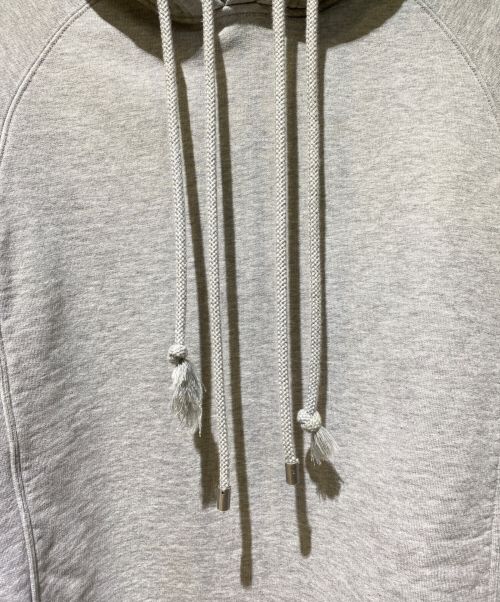 LOEWE（ロエベ）LOEWE (ロエベ) アナグラム リラックスフィットフーディ ライトグレー サイズ:XSの古着・服飾アイテム
