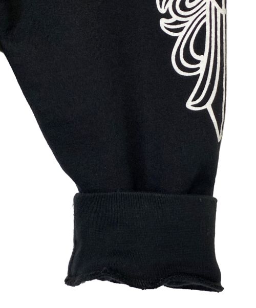 CHROME HEARTS（クロムハーツ）CHROME HEARTS (クロムハーツ) ホースシュープルオーバーパーカー ブラック サイズ:Lの古着・服飾アイテム
