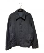 COMME des GARCONS HOMMEコムデギャルソン オム）の古着「縮絨ジャケット」｜ブラック