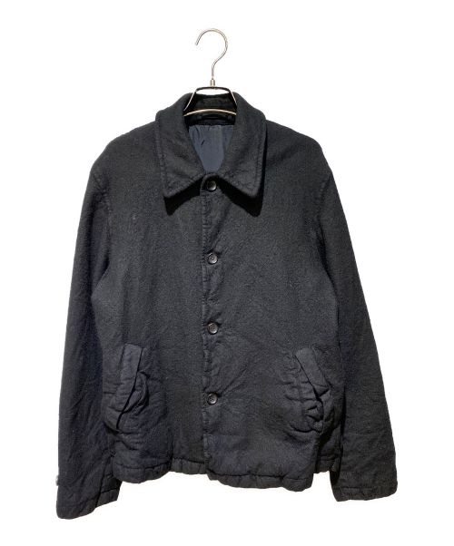 COMME des GARCONS HOMME（コムデギャルソン オム）COMME des GARCONS HOMME (コムデギャルソン オム) 縮絨ジャケット ブラック サイズ:Sの古着・服飾アイテム