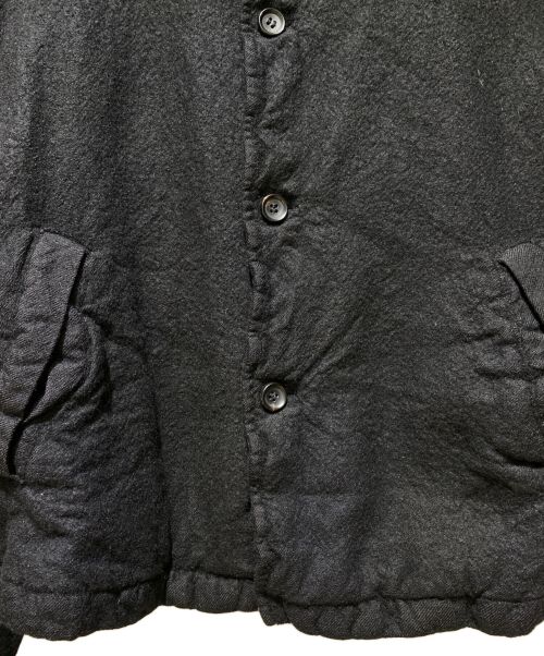 COMME des GARCONS HOMME（コムデギャルソン オム）COMME des GARCONS HOMME (コムデギャルソン オム) 縮絨ジャケット ブラック サイズ:Sの古着・服飾アイテム