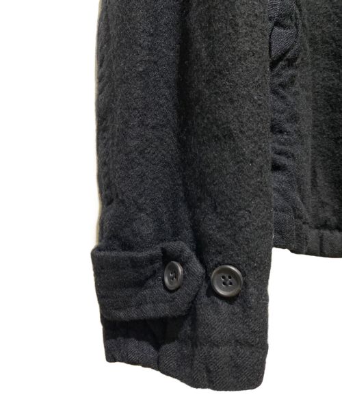 COMME des GARCONS HOMME（コムデギャルソン オム）COMME des GARCONS HOMME (コムデギャルソン オム) 縮絨ジャケット ブラック サイズ:Sの古着・服飾アイテム