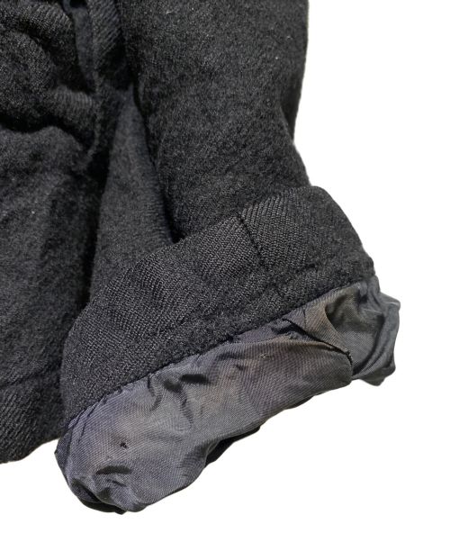 COMME des GARCONS HOMME（コムデギャルソン オム）COMME des GARCONS HOMME (コムデギャルソン オム) 縮絨ジャケット ブラック サイズ:Sの古着・服飾アイテム