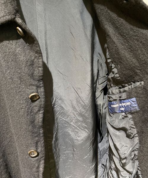 COMME des GARCONS HOMME（コムデギャルソン オム）COMME des GARCONS HOMME (コムデギャルソン オム) 縮絨ジャケット ブラック サイズ:Sの古着・服飾アイテム
