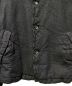 中古・古着 COMME des GARCONS HOMME (コムデギャルソン オム) 縮絨ジャケット ブラック サイズ:S：55000円