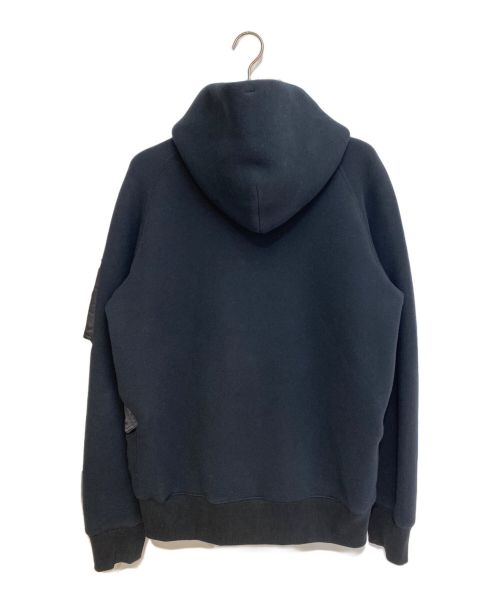 sacai（サカイ）sacai (サカイ) 21AW Sponge Sweat Hoodie（スポンジスウェットフーディ） ネイビー サイズ:3の古着・服飾アイテム