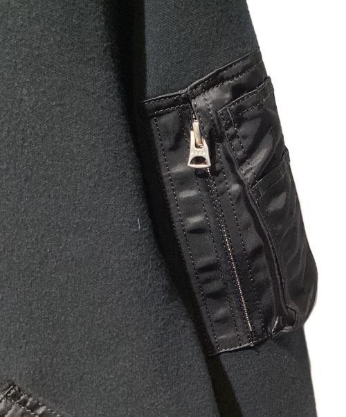 sacai（サカイ）sacai (サカイ) 21AW Sponge Sweat Hoodie（スポンジスウェットフーディ） ネイビー サイズ:3の古着・服飾アイテム