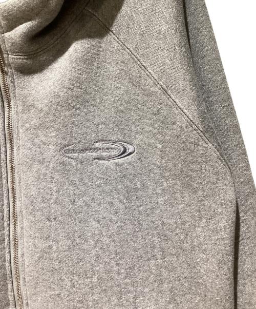 ALEXANDER WANG（アレキサンダー・ワン）ALEXANDER WANG (アレキサンダーワン) リバーシブル ラグランジップ パーカー グレー サイズ:Mの古着・服飾アイテム