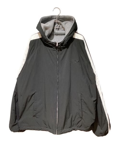 ALEXANDER WANG（アレキサンダー・ワン）ALEXANDER WANG (アレキサンダーワン) リバーシブル ラグランジップ パーカー グレー サイズ:Mの古着・服飾アイテム