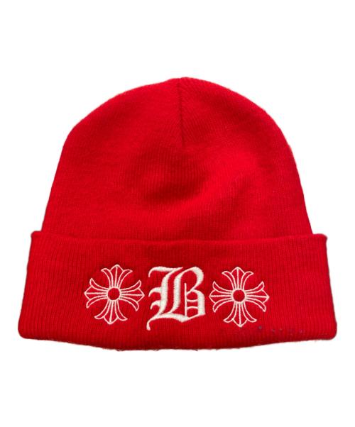 CHROME HEARTS（クロムハーツ）CHROME HEARTS (クロムハーツ) BELLA HADID BEANIE レッドの古着・服飾アイテム