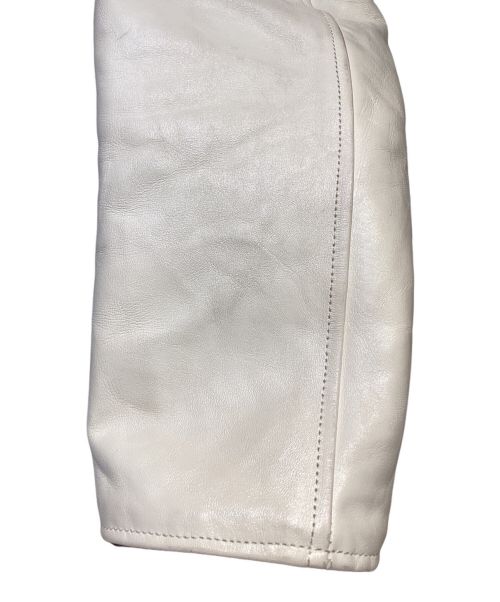 eYe COMME des GARCONS JUNYAWATANABE MAN（アイ コム デ ギャルソン ジュンヤ ワタナベ マン）eYe COMME des GARCONS JUNYAWATANABE MAN JOHNSON LEATHER (ジョンソンレザー) ×JOHNSON LEATHERS(ジョンソンレザー) スタジャン/レザージャケット ネイビー サイズ:Mの古着・服飾アイテム