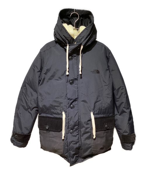 eYe COMME des GARCONS JUNYAWATANABE MAN（アイ コム デ ギャルソン ジュンヤ ワタナベ マン）eYe COMME des GARCONS JUNYAWATANABE MAN THE NORTH FACE (ザ ノース フェイス) フェイクファーボアダウンコート ブラック サイズ:Mの古着・服飾アイテム