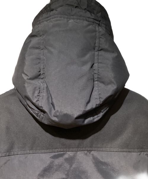 eYe COMME des GARCONS JUNYAWATANABE MAN（アイ コム デ ギャルソン ジュンヤ ワタナベ マン）eYe COMME des GARCONS JUNYAWATANABE MAN THE NORTH FACE (ザ ノース フェイス) フェイクファーボアダウンコート ブラック サイズ:Mの古着・服飾アイテム