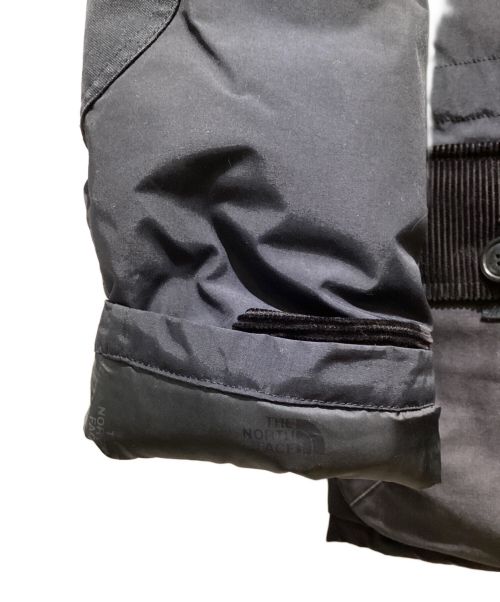 eYe COMME des GARCONS JUNYAWATANABE MAN（アイ コム デ ギャルソン ジュンヤ ワタナベ マン）eYe COMME des GARCONS JUNYAWATANABE MAN THE NORTH FACE (ザ ノース フェイス) フェイクファーボアダウンコート ブラック サイズ:Mの古着・服飾アイテム