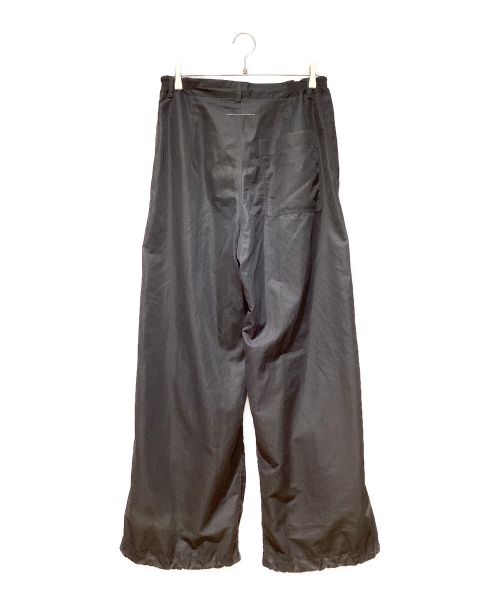MM6 Maison Margiela（エムエムシックスメゾンマルジェラ）MM6 Maison Margiela (エムエムシックス メゾンマルジェラ) ワイドバルーンパンツ ブラック サイズ:46の古着・服飾アイテム