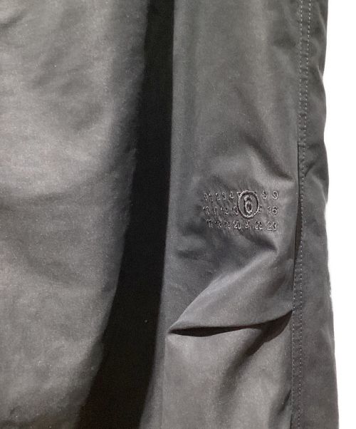 MM6 Maison Margiela（エムエムシックスメゾンマルジェラ）MM6 Maison Margiela (エムエムシックス メゾンマルジェラ) ワイドバルーンパンツ ブラック サイズ:46の古着・服飾アイテム