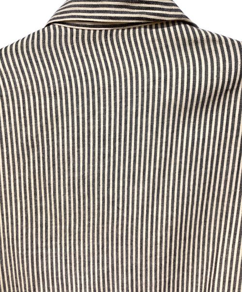 COMOLI（コモリ）COMOLI (コモリ) ストライプリネンシャツ ベージュ サイズ:2の古着・服飾アイテム