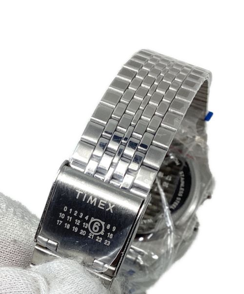MM6 Maison Margiela（エムエムシックスメゾンマルジェラ）MM6 Maison Margiela (エムエムシックス メゾンマルジェラ) TIMEX (タイメックス) T80デジタルウォッチ シルバー サイズ:UNIの古着・服飾アイテム
