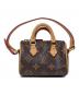 LOUIS VUITTON（ルイ ヴィトン）の古着「モノグラム ビジューサック マイクロ スピーディー」