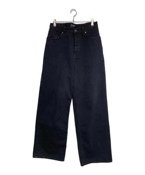 BALENCIAGA（バレンシアガ）BALENCIAGA (バレンシアガ) バギーデニムパンツ ブラック サイズ:XSの古着・服飾アイテム