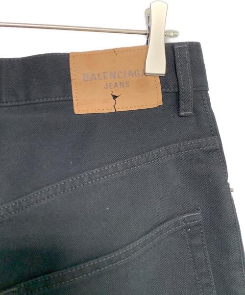 BALENCIAGA（バレンシアガ）BALENCIAGA (バレンシアガ) バギーデニムパンツ ブラック サイズ:XSの古着・服飾アイテム