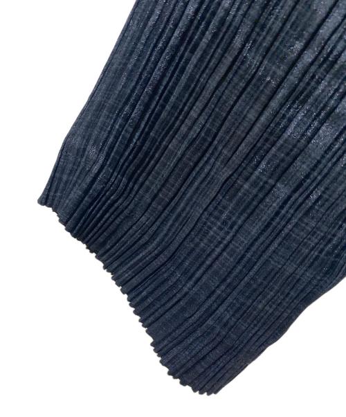 ISSEY MIYAKE（イッセイミヤケ）ISSEY MIYAKE (イッセイミヤケ) シャツワンピース ブラック サイズ:Mの古着・服飾アイテム
