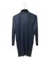 ISSEY MIYAKE (イッセイミヤケ) シャツワンピース ブラック サイズ:M：30000円