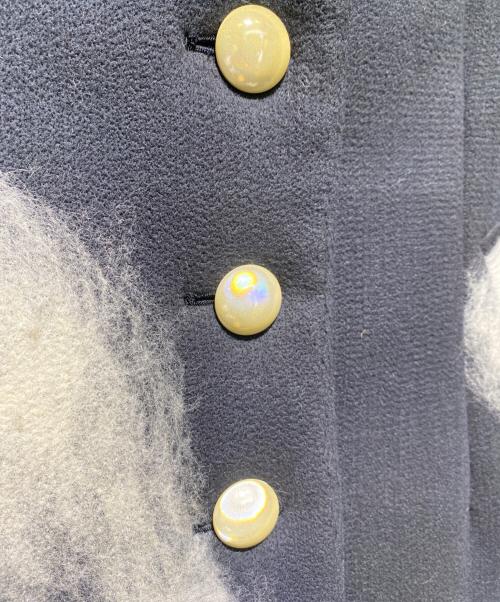 ISSEY MIYAKE（イッセイミヤケ）ISSEY MIYAKE (イッセイミヤケ) 変形ショートコート ブラック サイズ:Mの古着・服飾アイテム