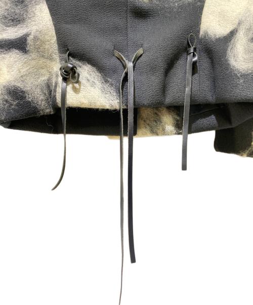 ISSEY MIYAKE（イッセイミヤケ）ISSEY MIYAKE (イッセイミヤケ) 変形ショートコート ブラック サイズ:Mの古着・服飾アイテム