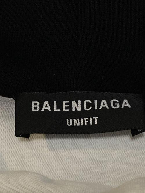 BALENCIAGA（バレンシアガ）BALENCIAGA (バレンシアガ) Caps Destroyed Hoodie ブラック サイズ:XXSの古着・服飾アイテム