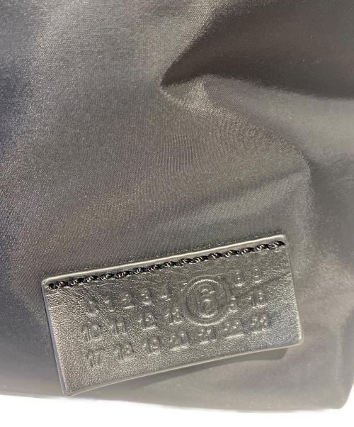 MM6 Maison Margiela（エムエムシックスメゾンマルジェラ）MM6 Maison Margiela (エムエムシックス メゾンマルジェラ) ナイロンショルダーバッグ ブラック サイズ:-の古着・服飾アイテム